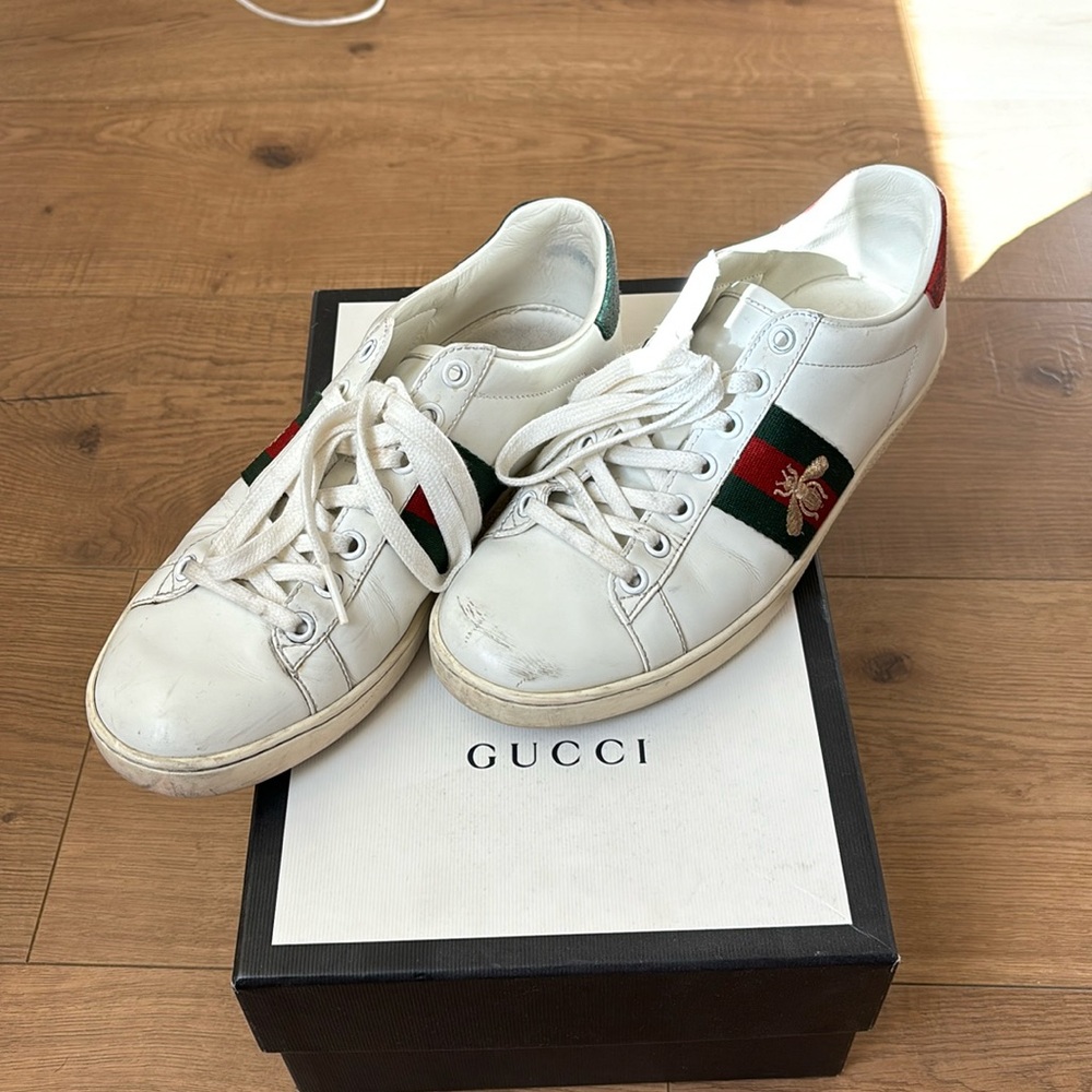 Gucci Ace Sneaker with Bee